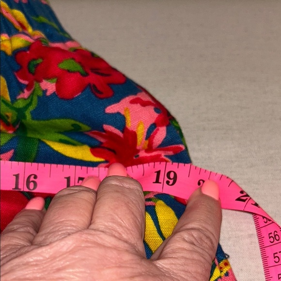 J.CREW Cotton/Linen Pink Blue Red Yellow & Green Floral Print Mini Skirt Sz 2💐🌺🌷 - Picture 13 of 16